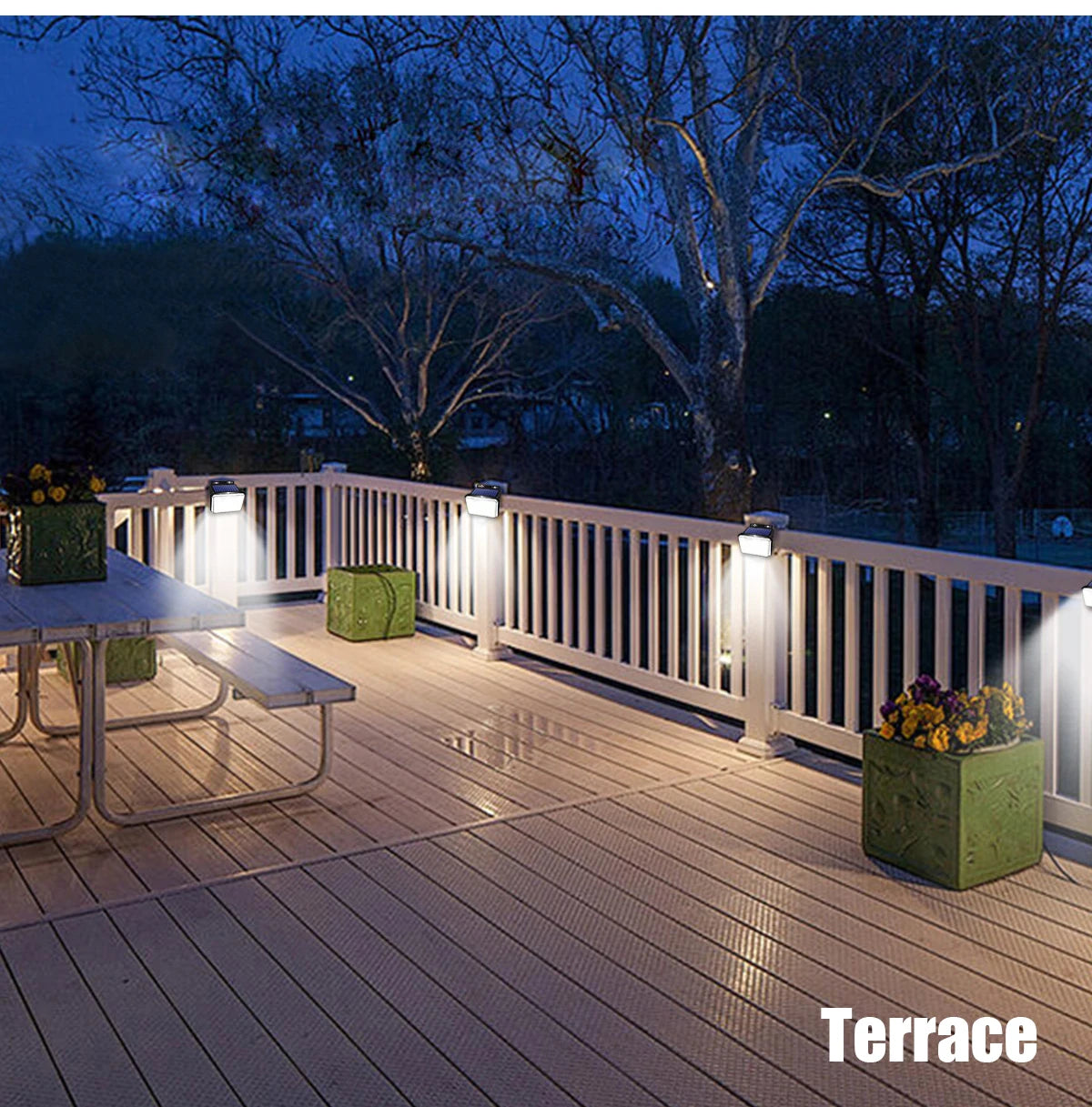 Solar Security Wall Light | 148 LED Motion Sensor | IP65 Waterproof