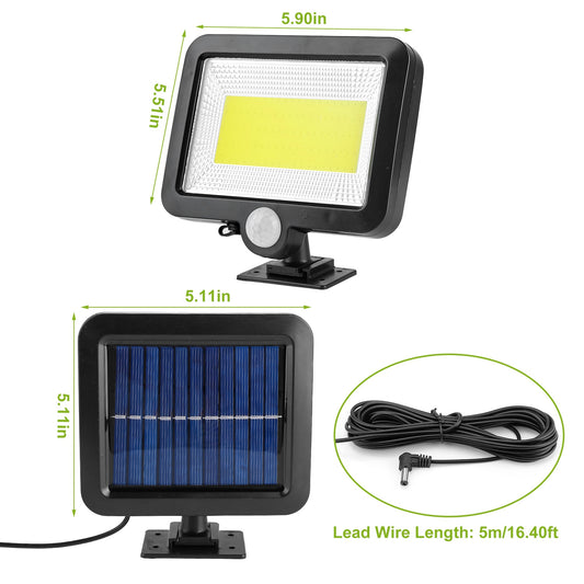 Solar Motion Sensor Wall Light
