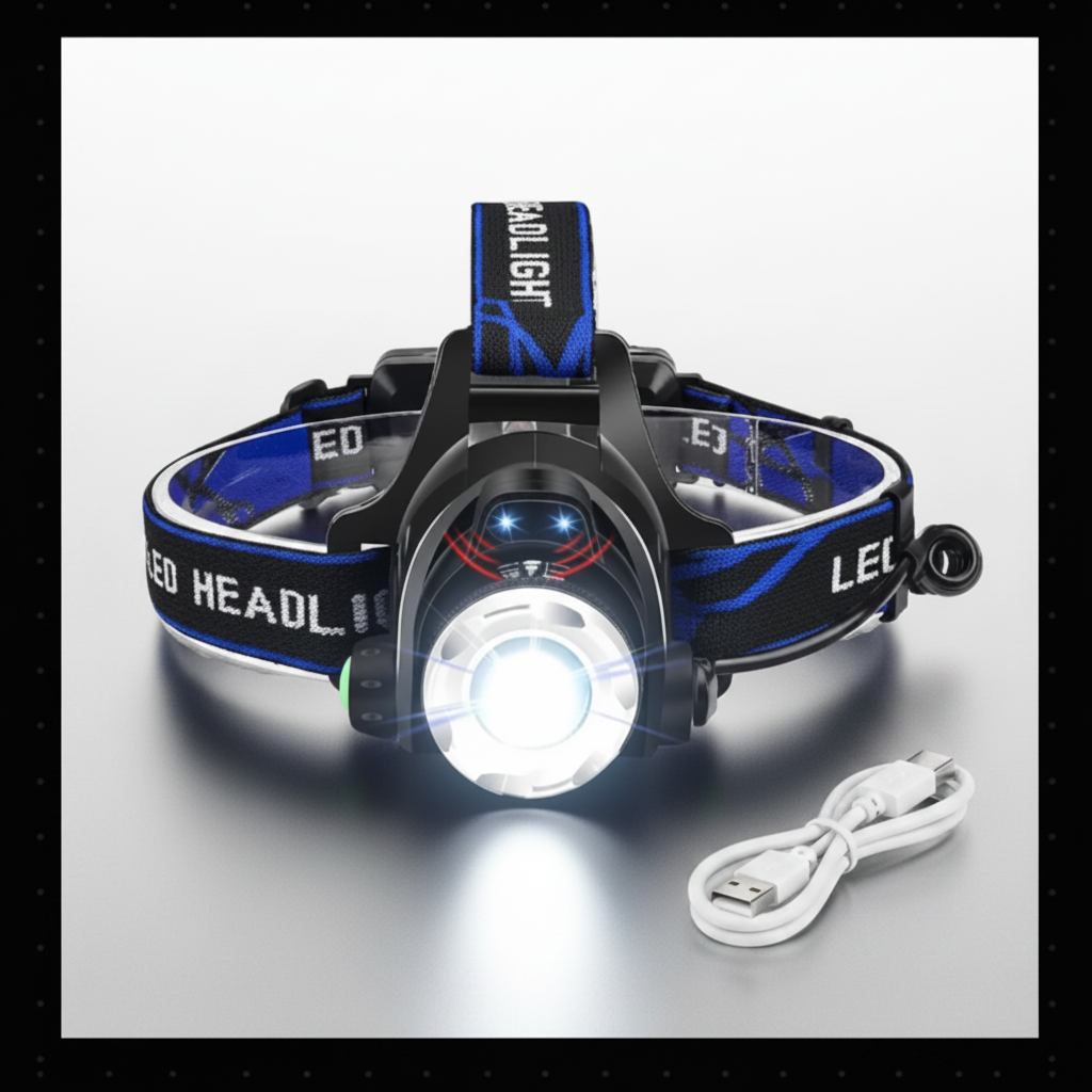 Induction Headlamp - No Batteries
