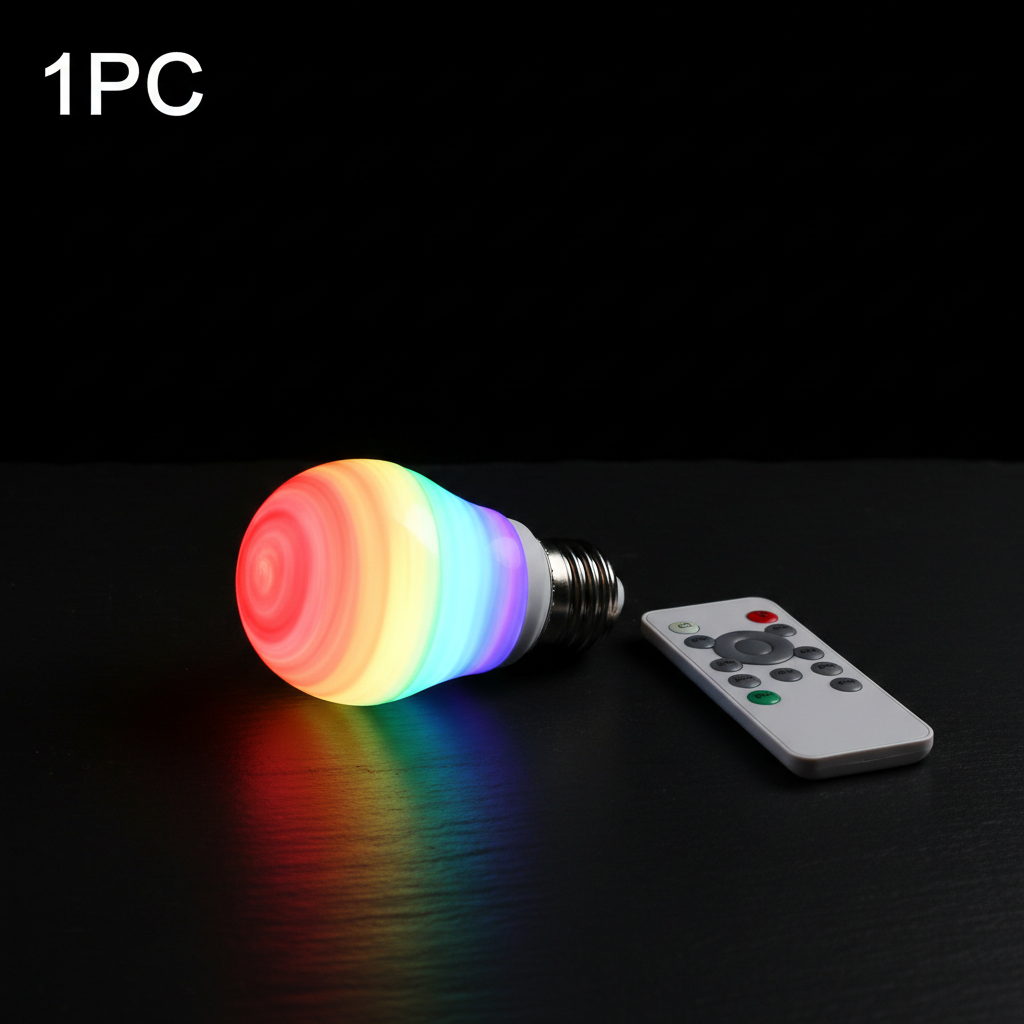 1PC RGB LED Bulb