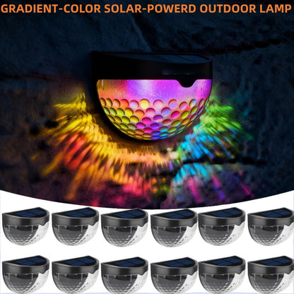 Solar Fence & Deck Lights | IP65 Waterproof | Warm, White & RGB | 6 or 12 Pack