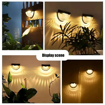 Solar Fence & Deck Lights | IP65 Waterproof | Warm, White & RGB | 6 or 12 Pack
