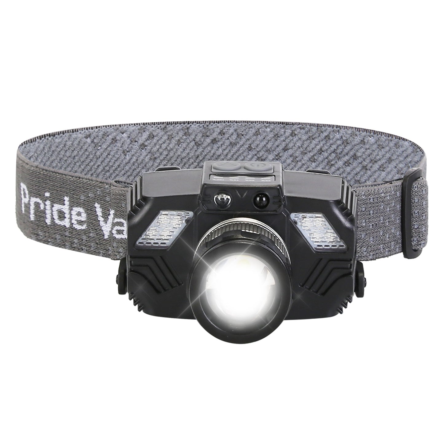 Motion Sensor LED Headlamp – Zoomable, Waterproof, 3 Modes