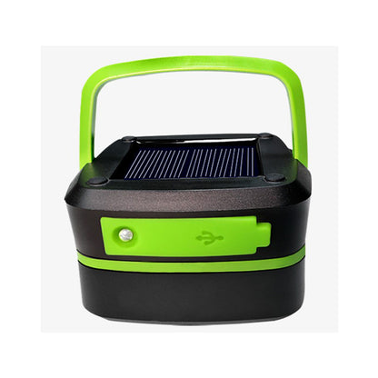 Foldable Solar Camping Lantern – 3 Modes, USB Power Bank, Waterproof
