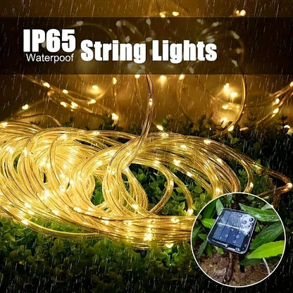 Solar Fairy String Lights | Waterproof | Garden, Christmas & Holiday Decor