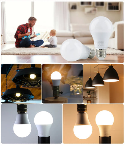 E27 LED Bulb — Pack of 4