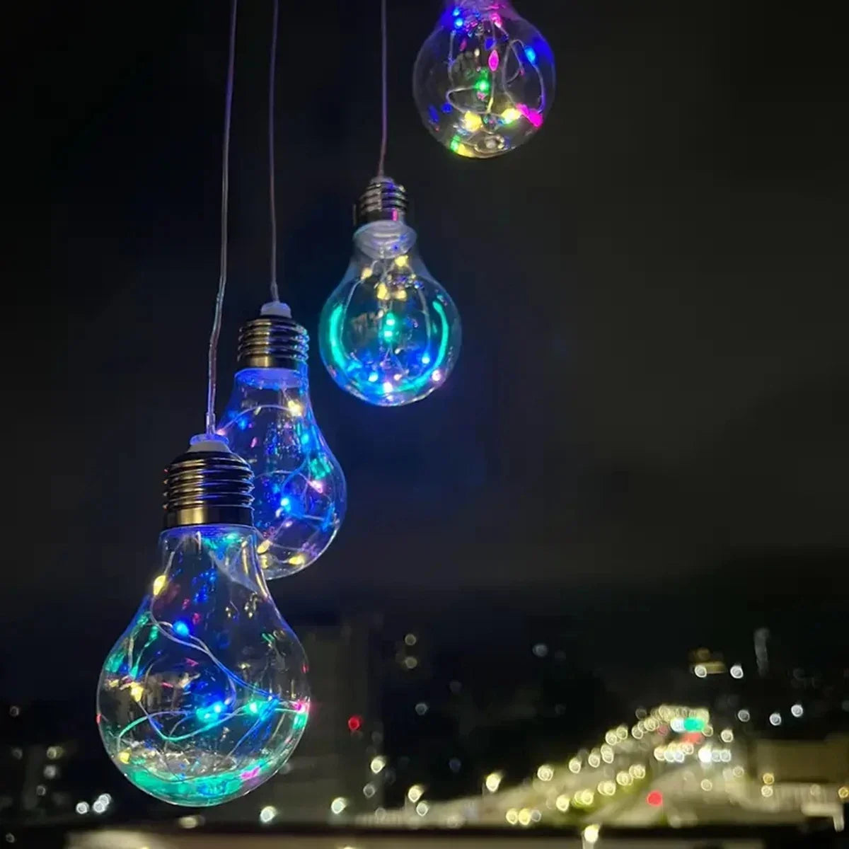 Solar Wind Chime Light | 6 RGB LED Pendants | IP65 | Garden Hanging Decor
