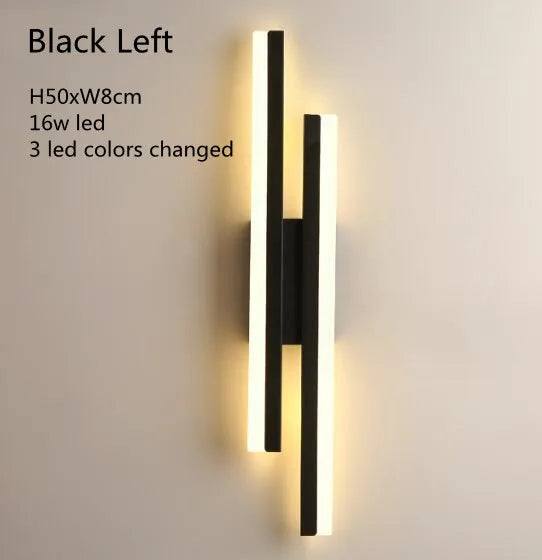 Copper Pipe LED Wall Sconce | Acrylic Shade | Bedroom, Living Room & Corridor
