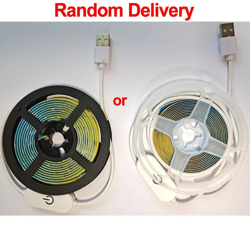 COB LED Strip Light with Touch Dimmer