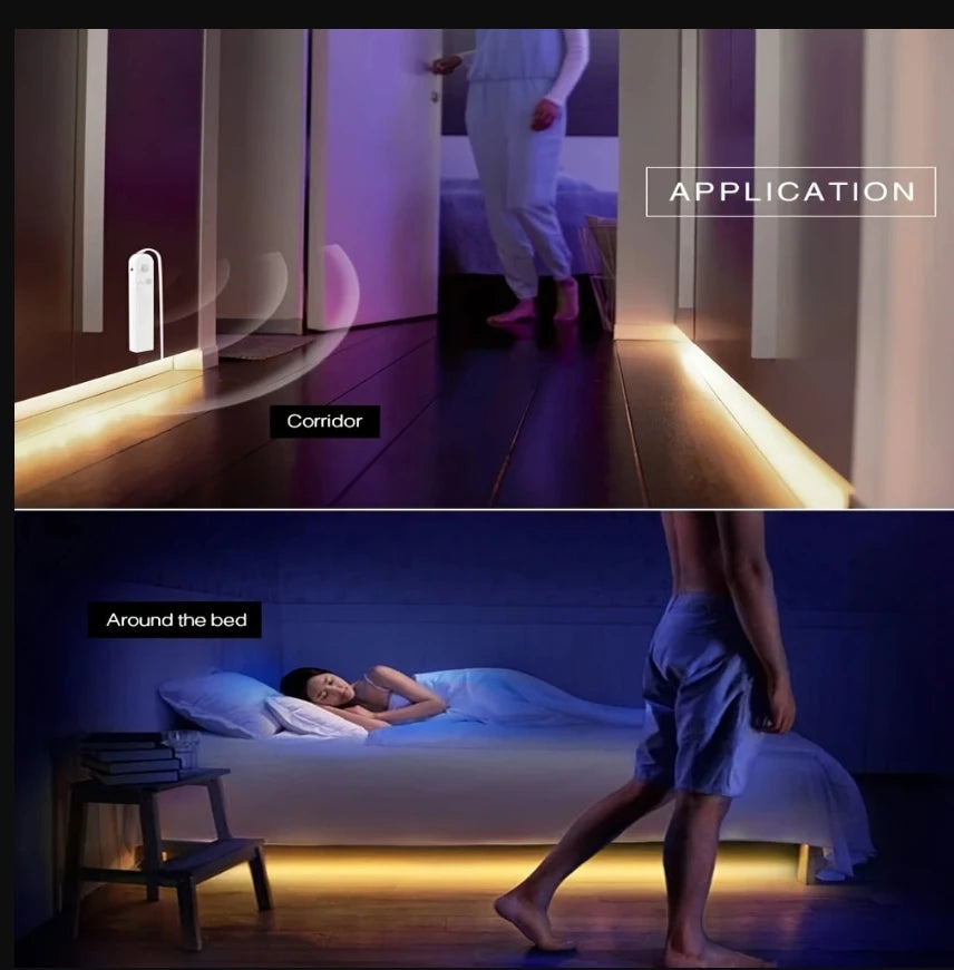 COB LED Strip Light with PIR Motion Sensor