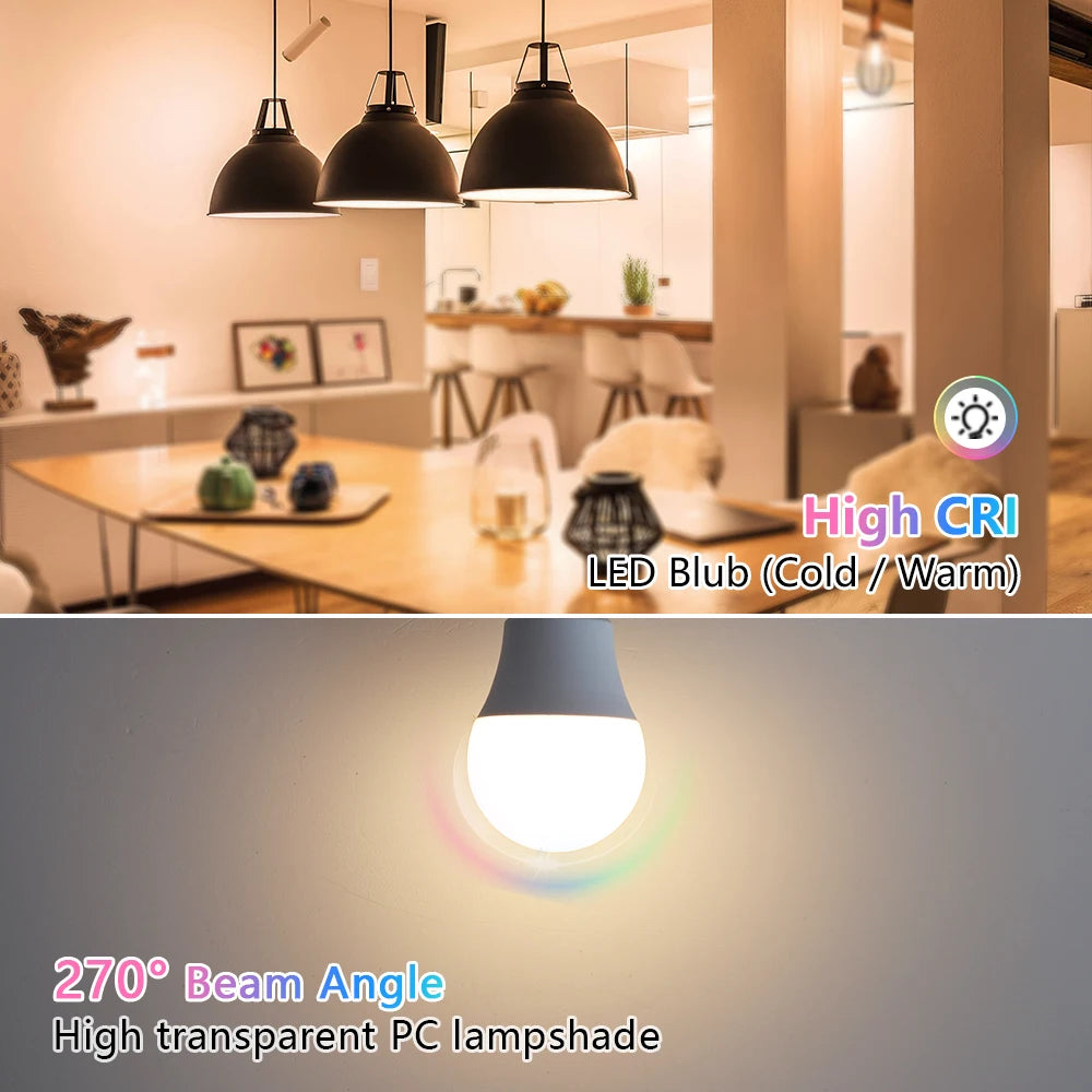 E27 LED Bulb — Pack of 4