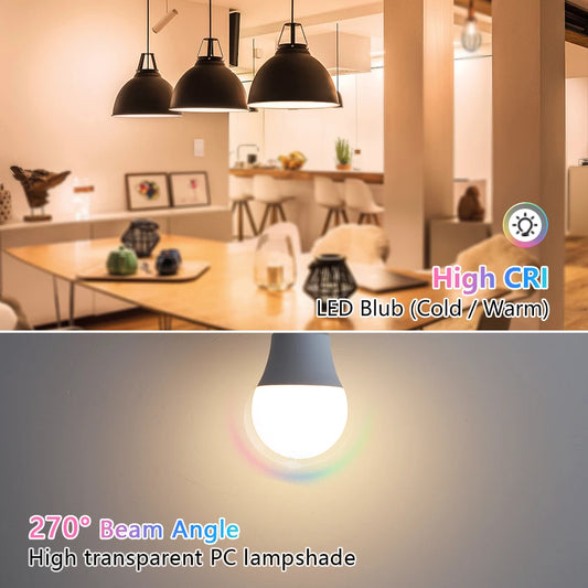 E27 LED Bulb — Pack of 4