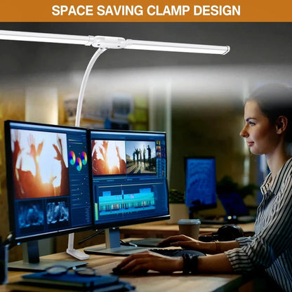 Architect LED Desk Lamp | Gooseneck | Dimmable | Eye-Care | Single & Double Head