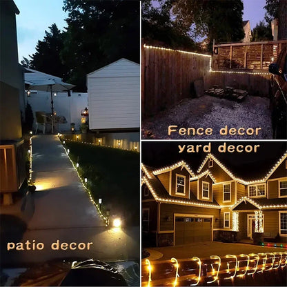 Solar Fairy String Lights | Waterproof | Garden, Christmas & Holiday Decor