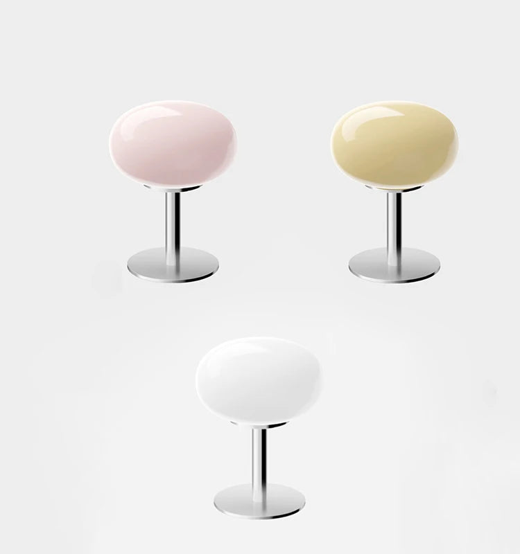 Macaron Glass Table Lamp | 3 Colour Temps | E27 | Bedside