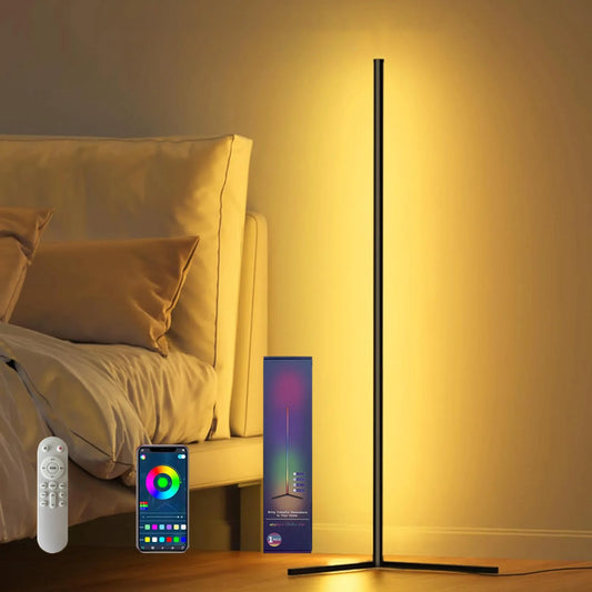 RGB Smart Floor Lamp | Music Sync | 16M Colours | Corner Lamp
