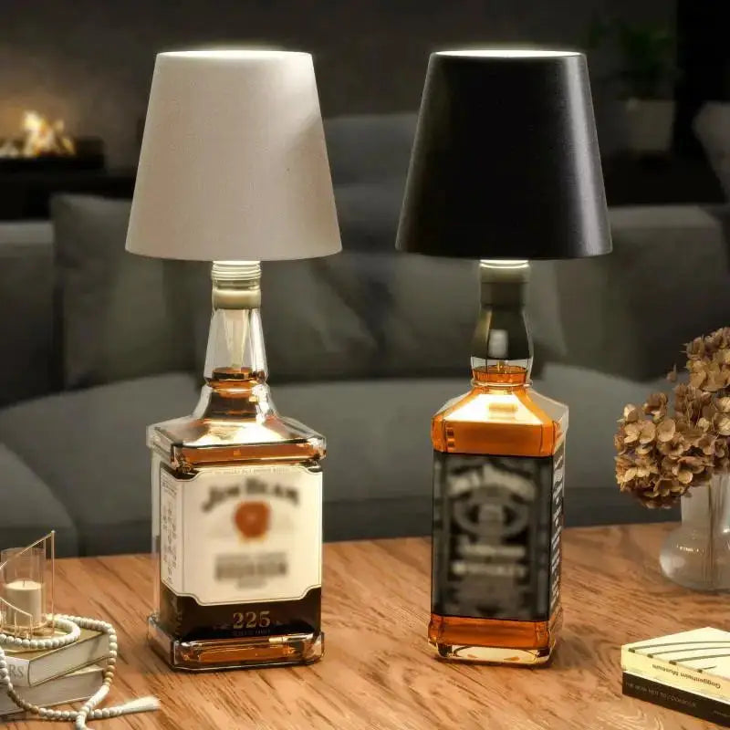 Portable RGB Bottle Lamp | Rechargeable | Bar, Restaurant & Camping