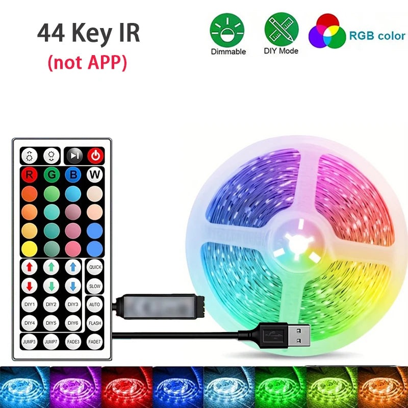 RGB LED Strip Lights with App Control