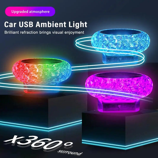 USB LED Ambient Light | Car & Computer | Mini Portable Atmosphere Lamp