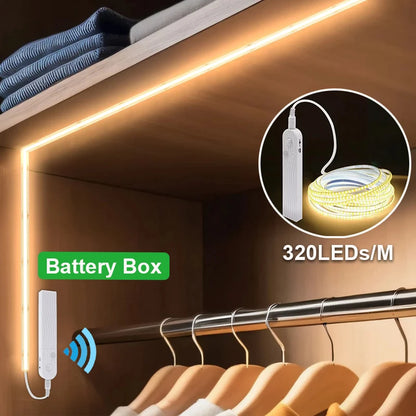 COB LED Strip Light with PIR Motion Sensor