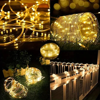 Solar Fairy String Lights | Waterproof | Garden, Christmas & Holiday Decor