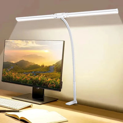 Architect LED Desk Lamp | Gooseneck | Dimmable | Eye-Care | Single & Double Head