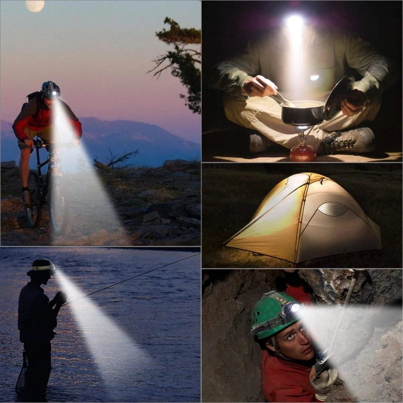 Rechargeable LED Headlamp | High Lumen | Camping & Outdoor