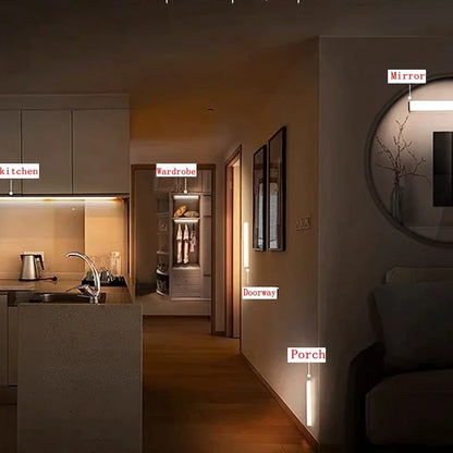 Rechargeable LED Bar Light | Motion Sensor | Cabinet & Wardrobe