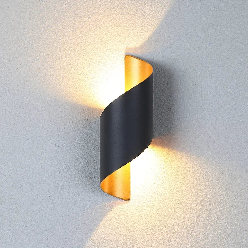 Modern Nordic LED Wall Light | 10W | Waterproof | Indoor & Outdoor