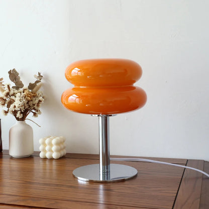 Macaron Glass Table Lamp | 3 Colour Temps | E27 | Bedside