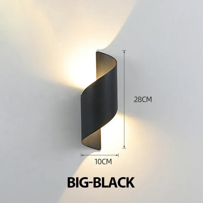 Modern Nordic LED Wall Light | 10W | Waterproof | Indoor & Outdoor