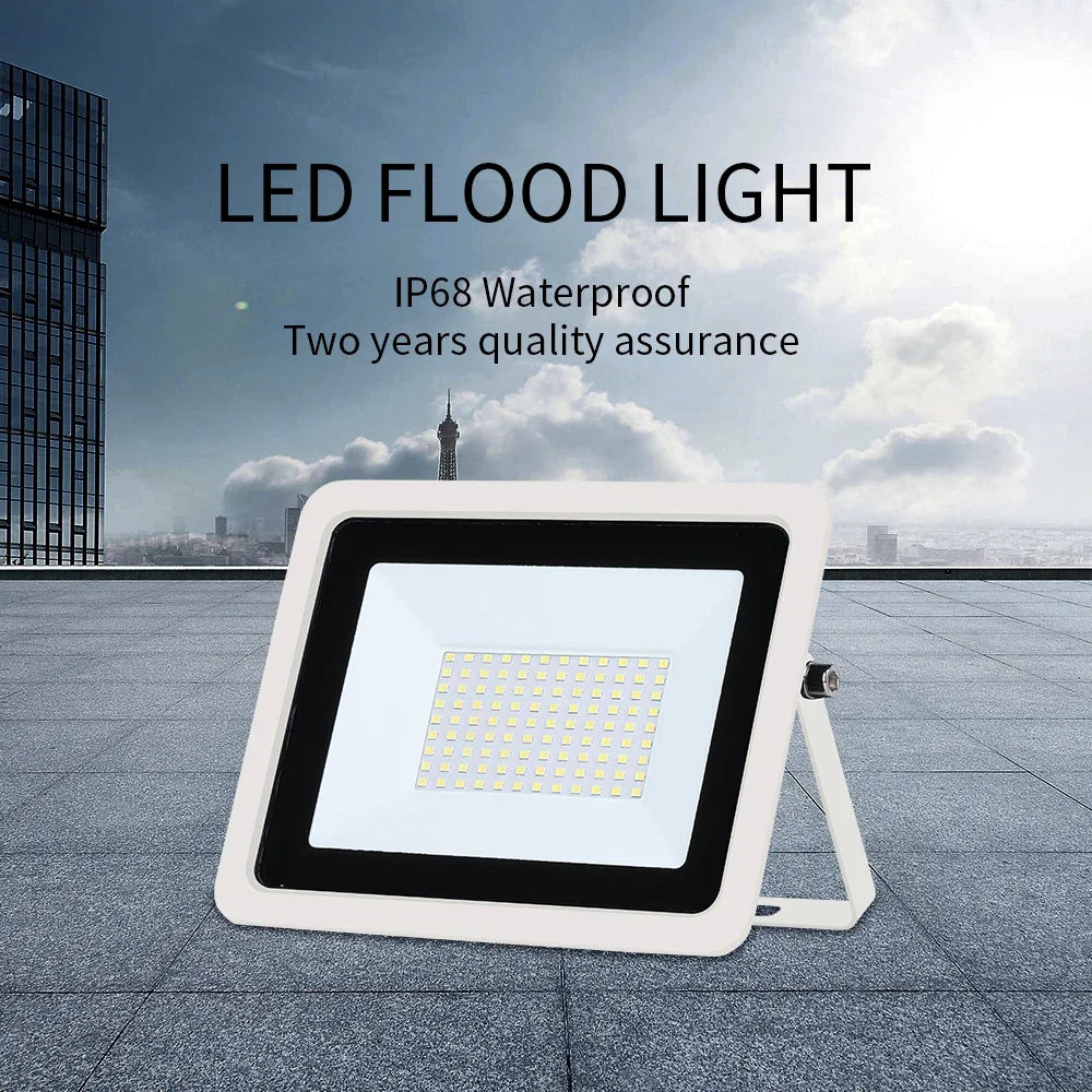 LED Flood Light | 10W–100W | IP68 Waterproof | Outdoor Garden & Street