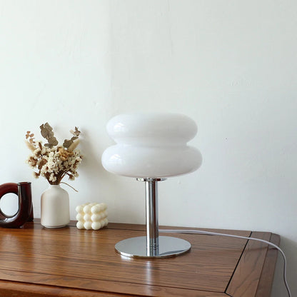 Macaron Glass Table Lamp | 3 Colour Temps | E27 | Bedside