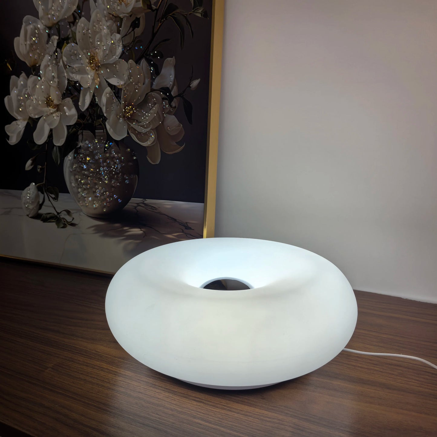 Bauhaus Donut Table Lamp | Touch Dimmer | USB Powered