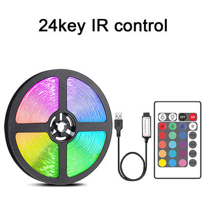 RGB LED Strip Lights with IR Remote