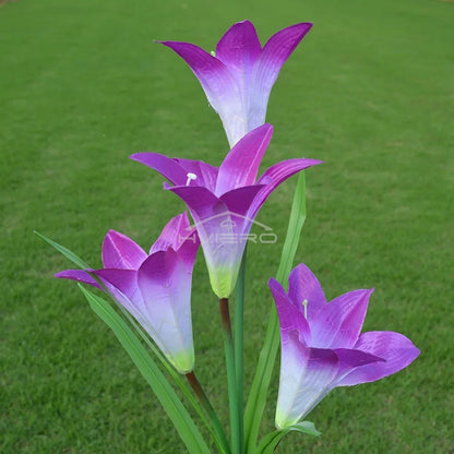 Solar Lily Flower Garden Light | IP65 Waterproof | 3 Colors