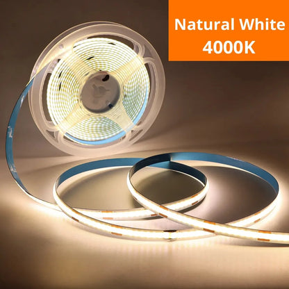 COB LED Strip with Touch Dimmer