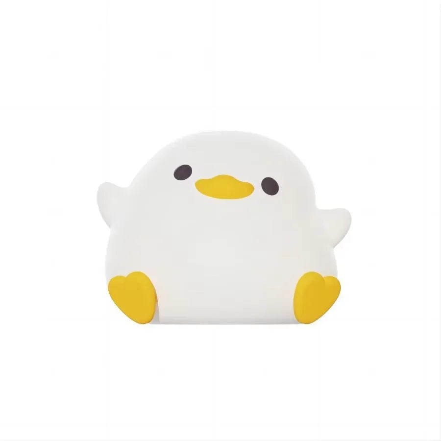 Silicone Duck Night Light | Touch Sensor | Kids Bedside Lamp