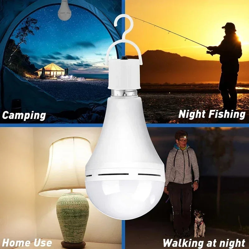 Emergency LED Bulb | Rechargeable | 7W–15W | Camping & Power Failure