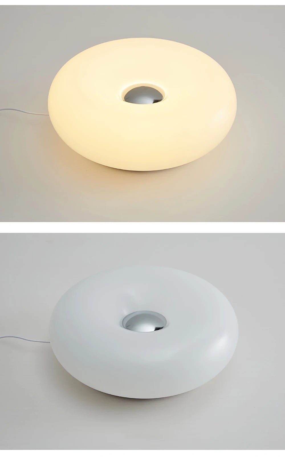 Bauhaus Donut Table Lamp | Touch Dimmer | USB Powered