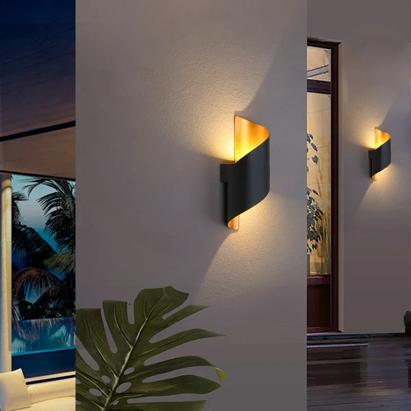 Modern Nordic LED Wall Light | 10W | Waterproof | Indoor & Outdoor