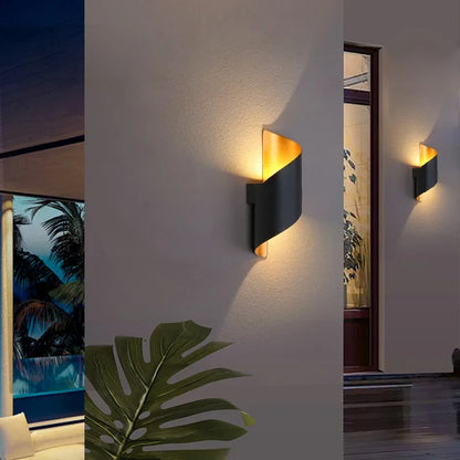 Modern Nordic LED Wall Light | 10W | Waterproof | Indoor & Outdoor