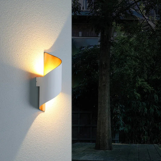Modern Nordic LED Wall Light | 10W | Waterproof | Indoor & Outdoor