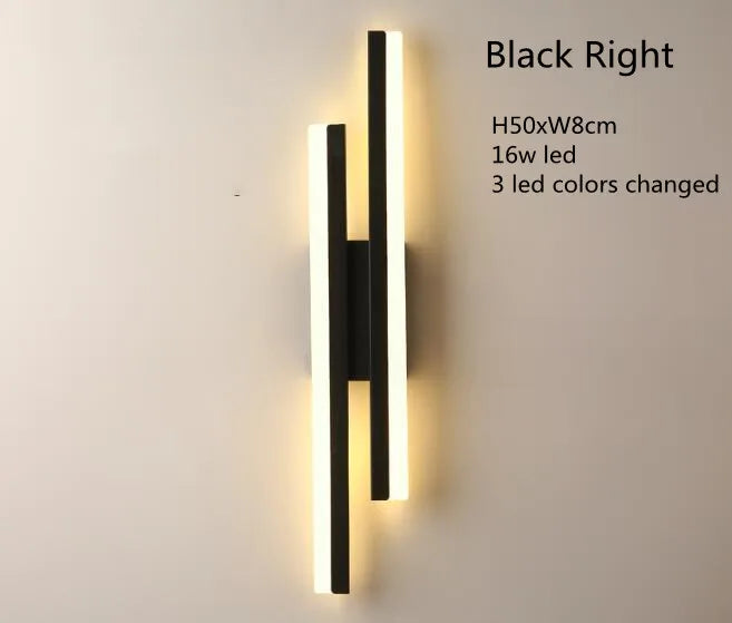 Copper Pipe LED Wall Sconce | Acrylic Shade | Bedroom, Living Room & Corridor