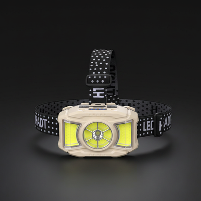 Beige COB Headlamp - Clean