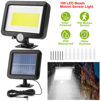 Solar Motion Sensor Wall Light
