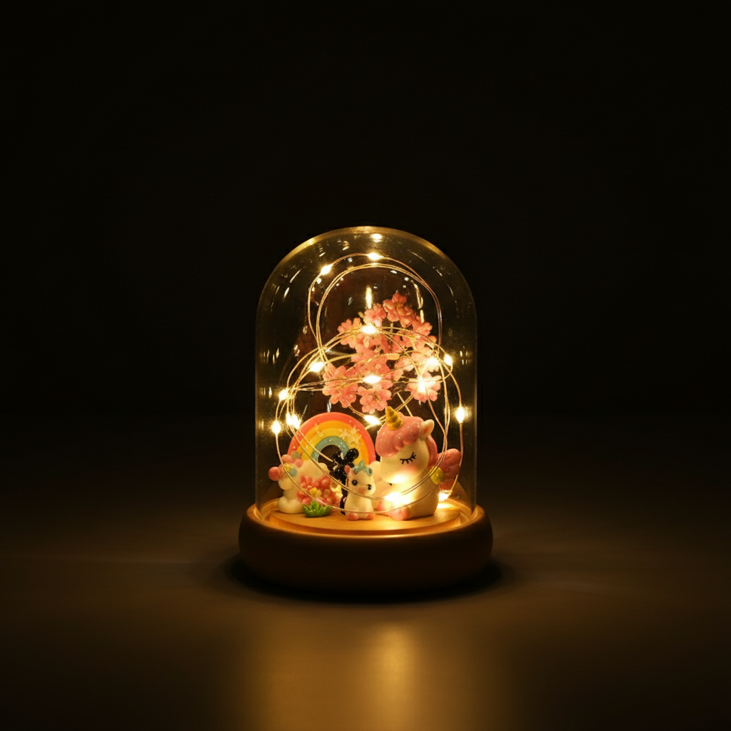 Unicorn LED Night Light - Modern Premium Look