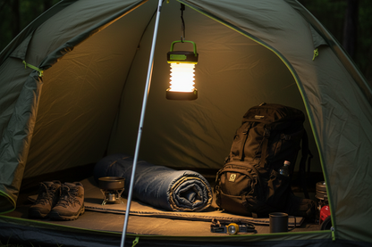 Inside Tent