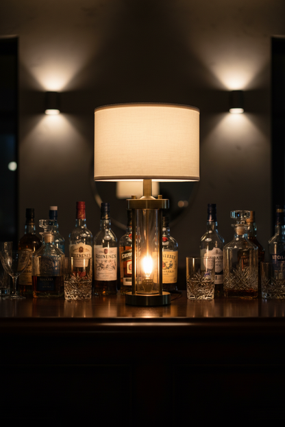 Lamp on Home Bar