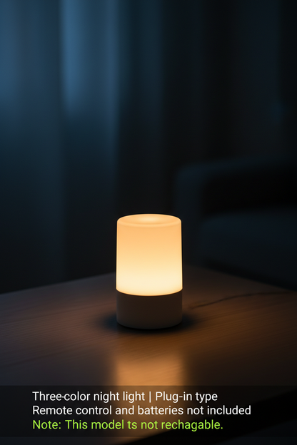 Three-color night light